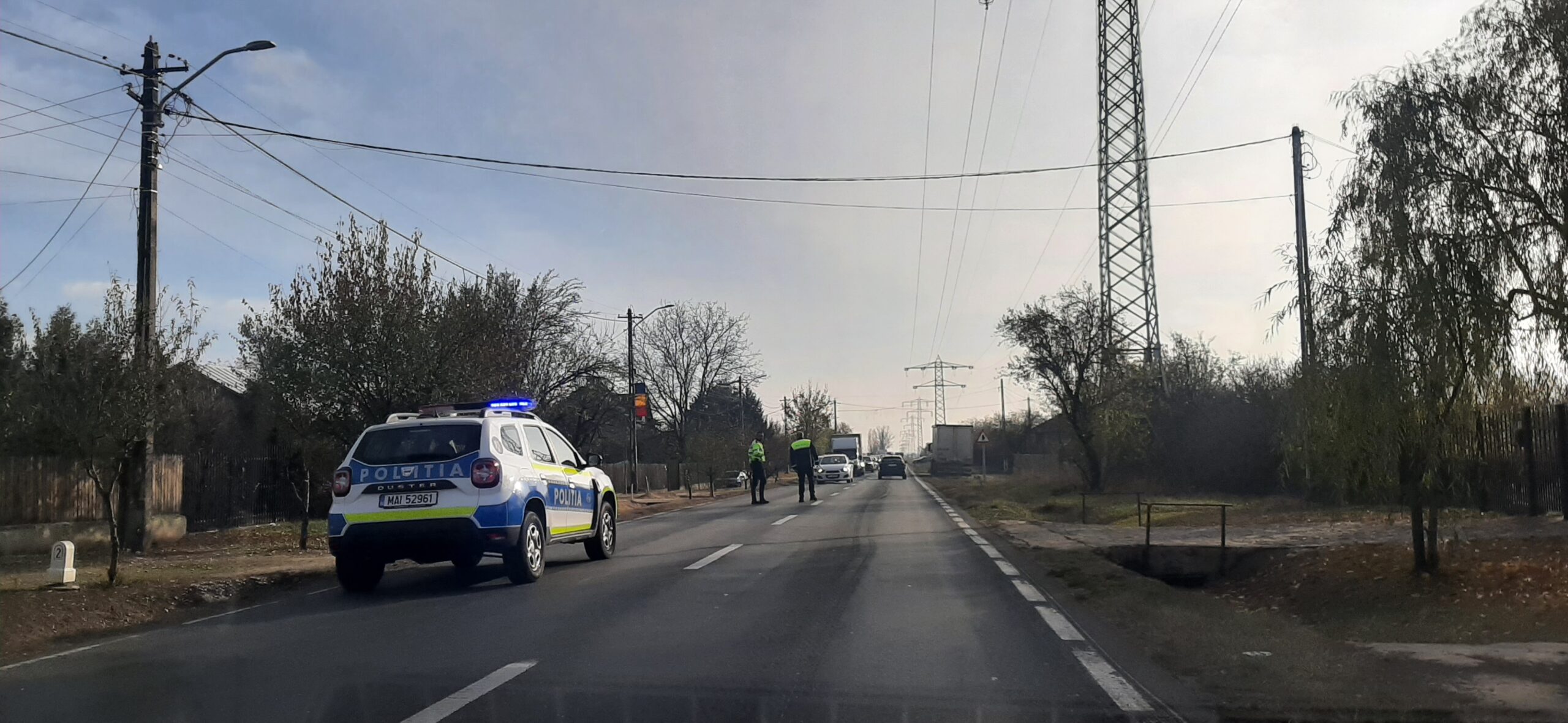 Accident mortal pe DN 71, în localitatea Mircea Vodă, la data de 30 noiembrie a.c., polițiștii din cadrul Serviciului Rutier