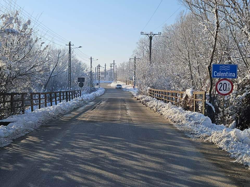 Atenție! Limitare de tonaj pe podul peste râul Colentina în zona Colacu, orașul Răcari, județul Dâmbovița Dâmbovița.