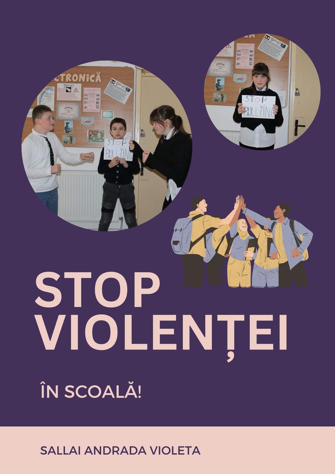 30 ianuarie - Ziua internațională pentru nonviolență în școli, vă îndemnăm să susțineți și să promovați în rândul comunității