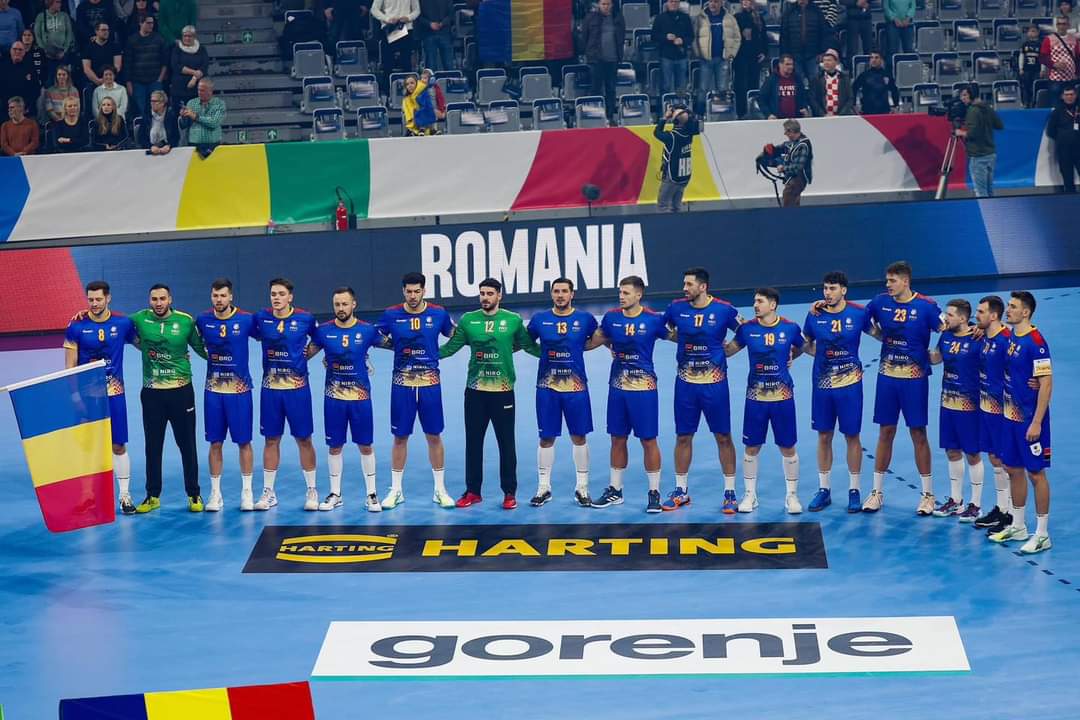 România pierde primul meci din grupă la Campionatul European de handbal masculin, la finalul unei partide în care a reușit să reziste